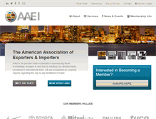 Tablet Screenshot of aaei.org